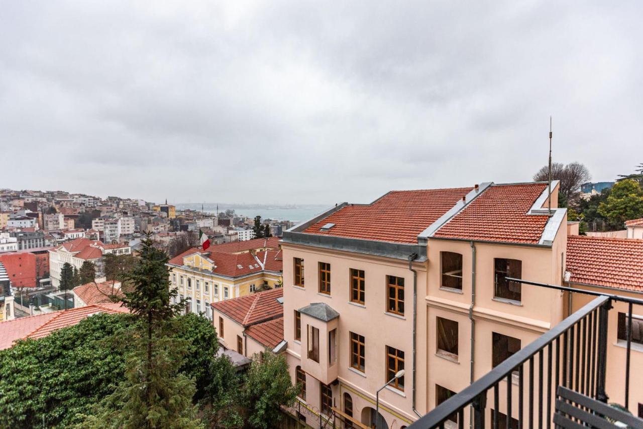 Historical Flat With A Lovely Sea View In Beyoglu Istanbul Exterior foto